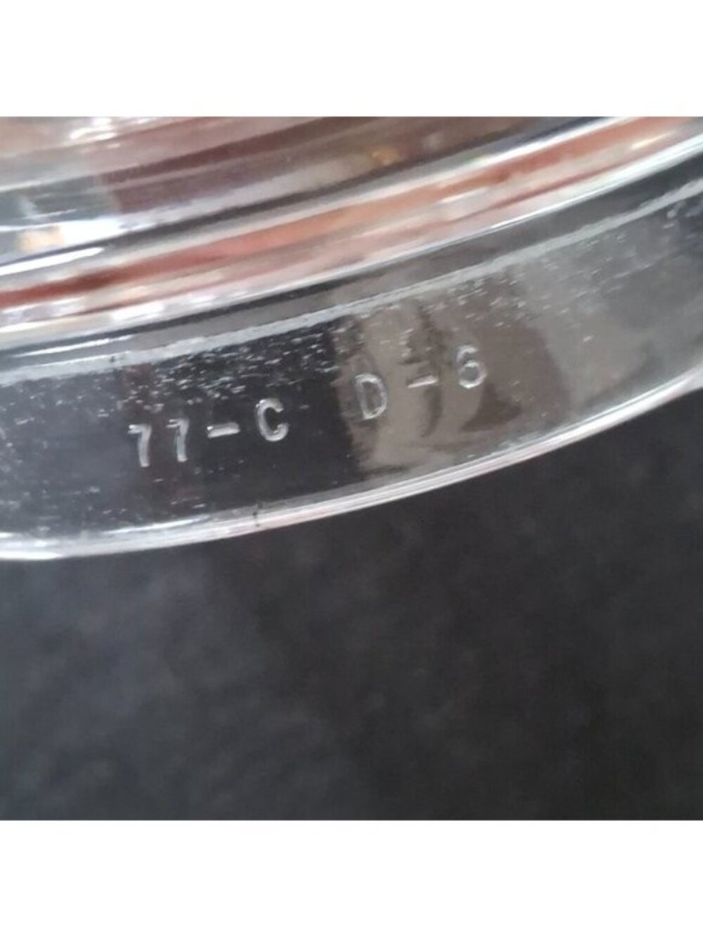Vintage Pyrex Flameware 77-C Replacement Lid Only for Coffee Percolator Pot - Picture 4 of 5